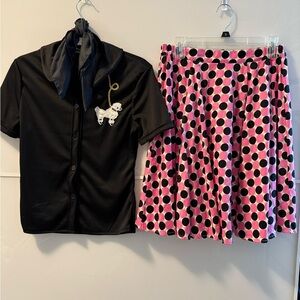 1950’s Poodle Skirt & Shirt